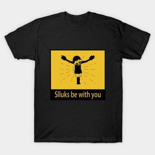 Dope Slluks jesus signage design T-Shirt